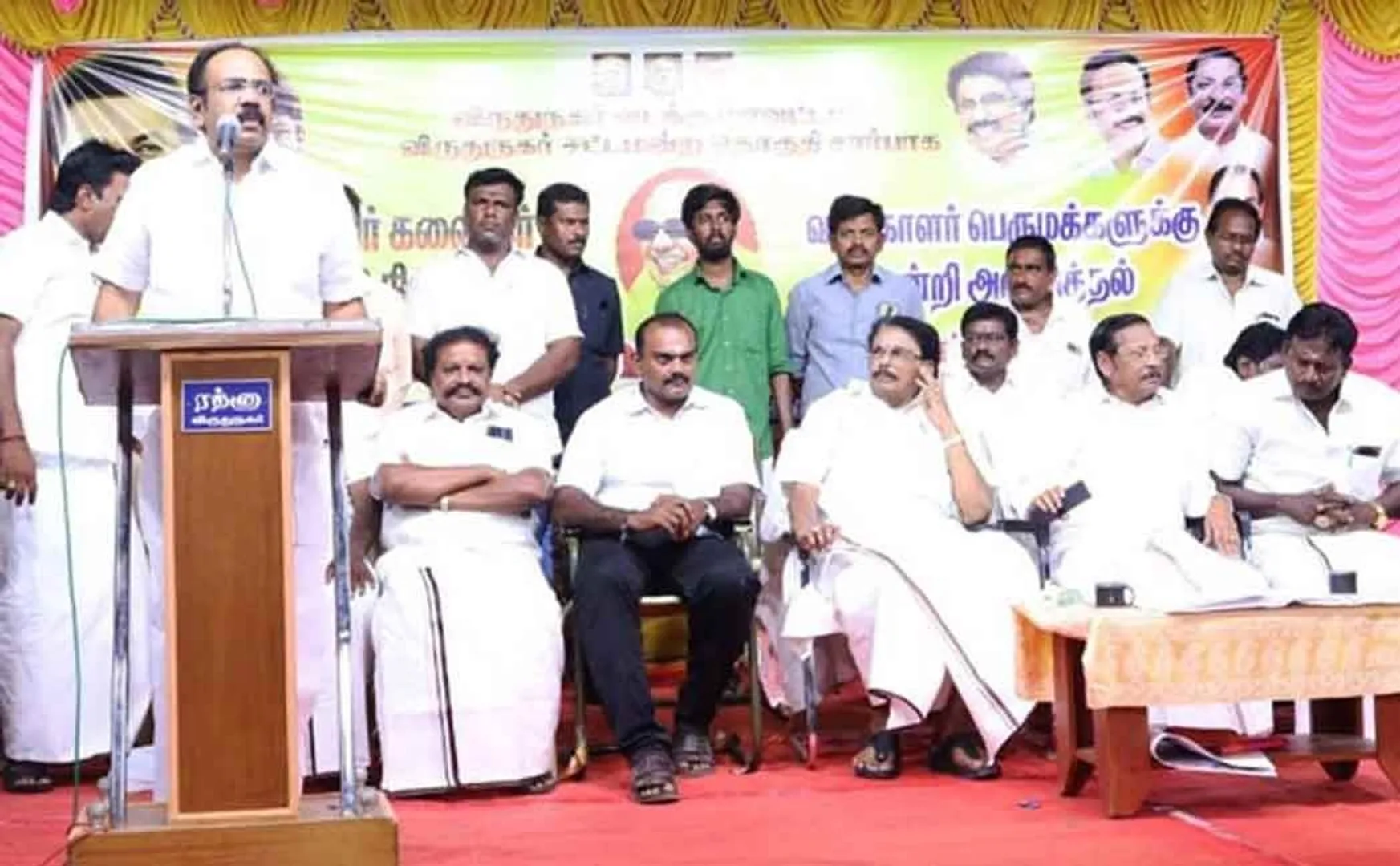 Minister Thangam Thennarasu admired Minister KKSSR RamachandranMinister Thangam Thennarasu admired Minister KKSSR Ramachandran